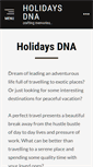 Mobile Screenshot of holidaysdna.com